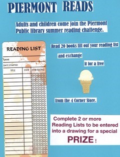 Piermont Library Reads Summer Reading Challenge